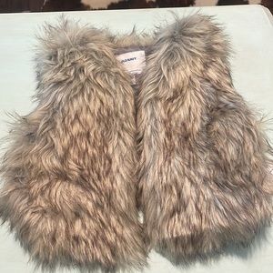 Old Navy Faux Fur Vest
